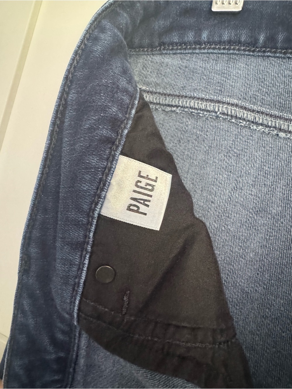 PAIGE Claudine High Rise Ankle Flare Jeans Moody Dark Wash Size 30 Classic - Picture 10 of 12